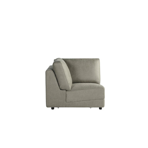 Hoekbank Tivoli PU-Leder Taupe Hoek-Hoekbanken-LABEL51