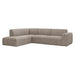 Hoekbank Verona Geweven Beige Links-Hoekbanken-LABEL51