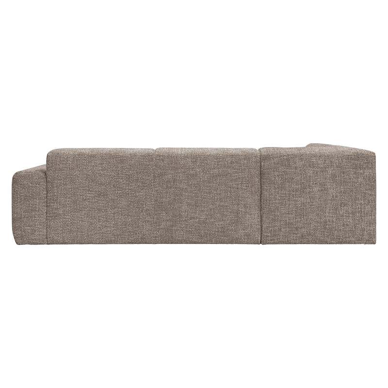 Hoekbank Verona Geweven Taupe Links 291x222x78 cm-Hoekbanken-LABEL51