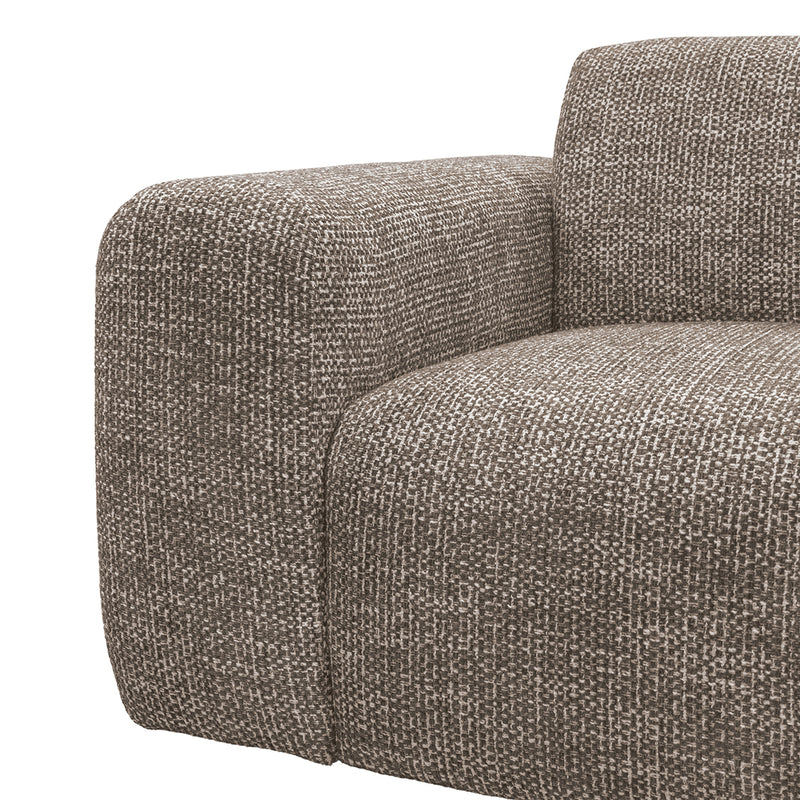 Hoekbank Verona Geweven Taupe Rechts 291x222x78 cm-Hoekbanken-LABEL51