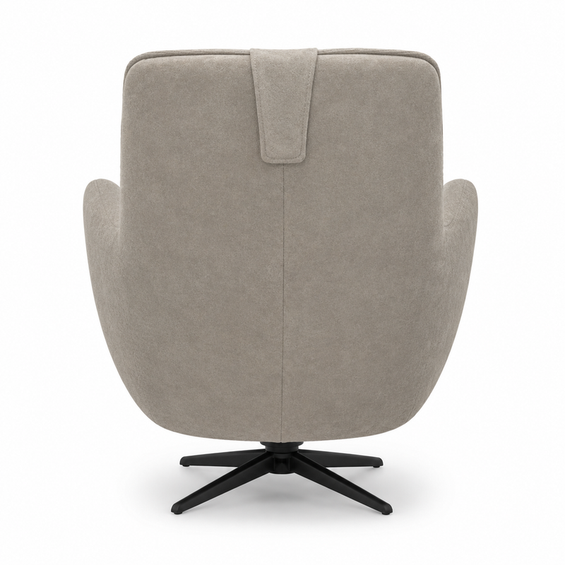Hoofdkussen Odense 43x20 cm Taupe Micro Suede-Kussens-LABEL51