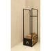 Houtopslag LUMBER LOCKER L Staal Zwart 40x62.2x150cm-Opbergkasten-Spinder