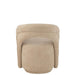 J-Line Accent Stoel textiel beige-Eetkamerstoelen-J-Line