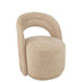 J-Line Accent Stoel textiel beige-Eetkamerstoelen-J-Line