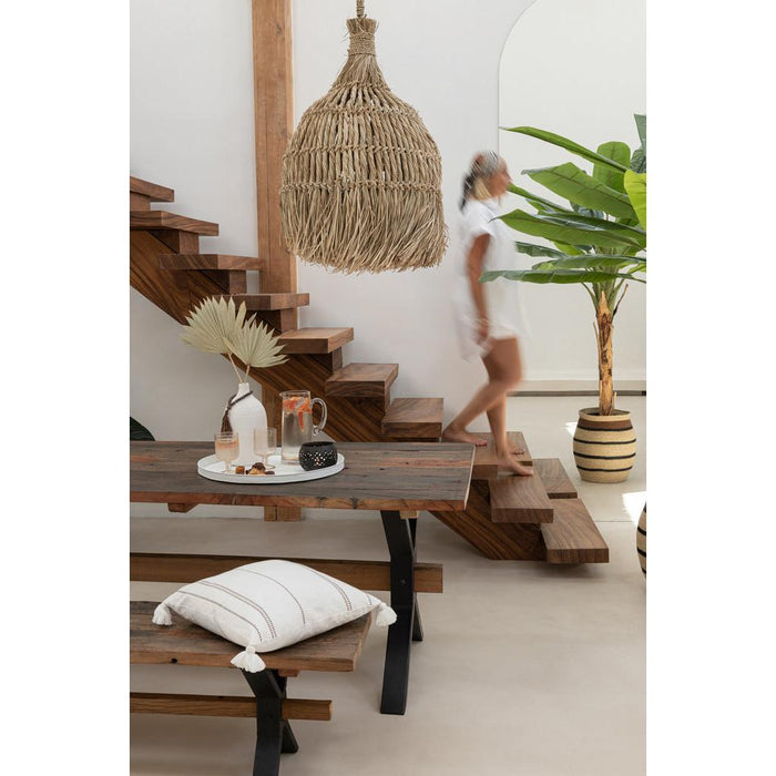 J-Line Bank Verouderd hout bruin-Bankjes-J-Line