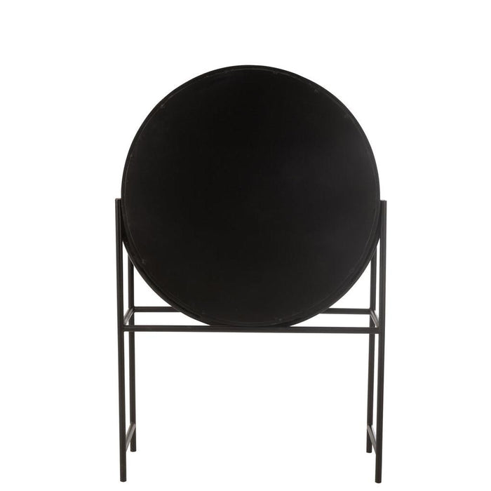 J-Line Bar Shanil gerecycleerd hout/mdf bruin/zwart-Wijnkasten-J-Line