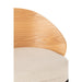 J-Line Barstoel Lone multiplex/metaal naturel/beige-Barkrukken-J-Line