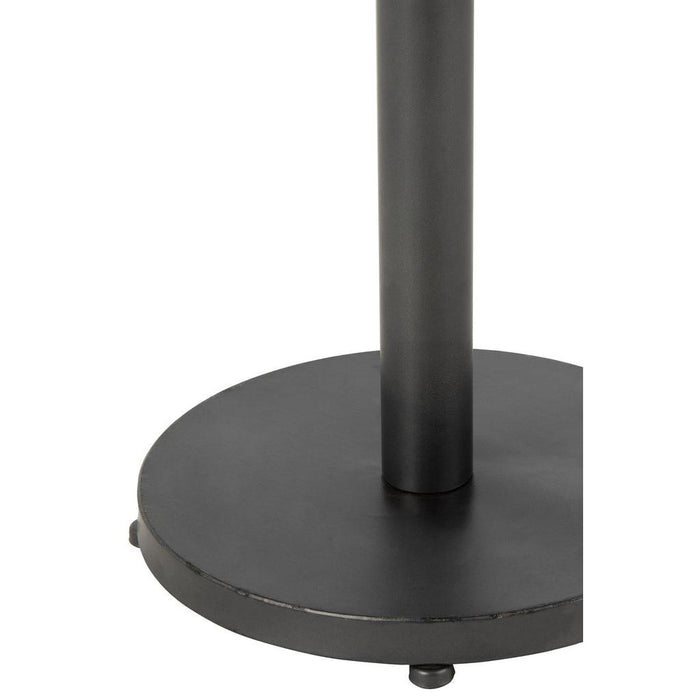 J-Line Bijzettafel Bar rond metaal/hout bruin-Bijzettafels-J-Line