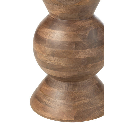 J-Line Bijzettafel Candy mango hout bruin-Salontafels-J-Line