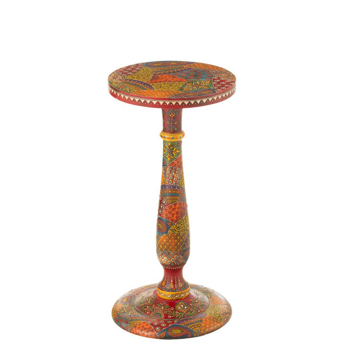 J-Line Bijzettafel Delhi mango hout mix-Bijzettafels-J-Line