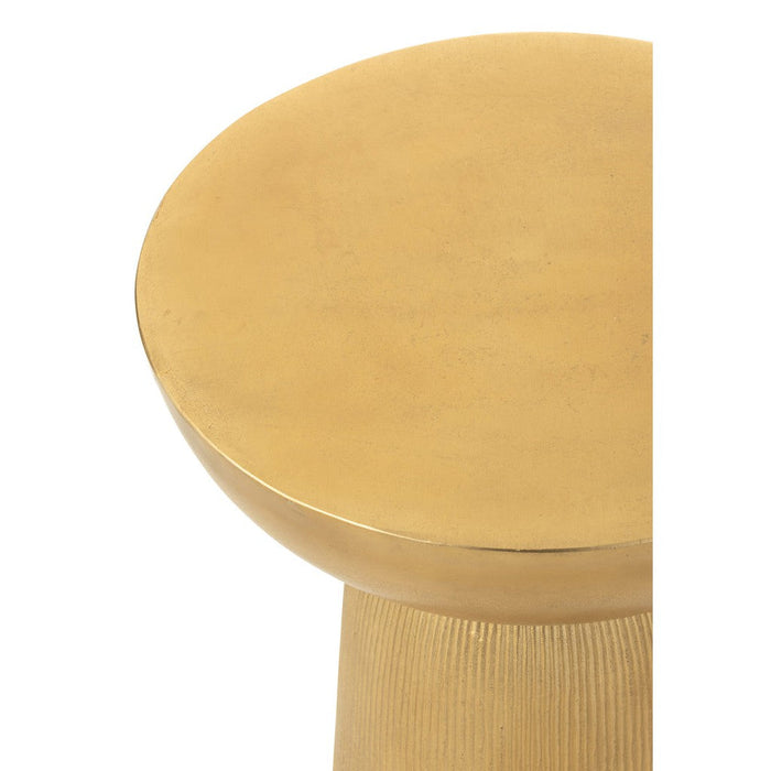 J-Line Bijzettafel Louane aluminium goud-Salontafels-J-Line