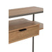 J-Line Console 1 lade hout/metaal naturel-Consoletafels-J-Line