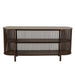 J-Line Console 2 planken conie mango hout donker bruin-Consoletafels-J-Line