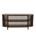 J-Line Console 2 planken conie mango hout donker bruin-Consoletafels-J-Line