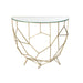 J-Line Console Moza metaal/glas goud-Consoletafels-J-Line