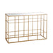 J-Line Console Spijlen metaal/glas goud-Consoletafels-J-Line