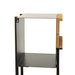 J-Line Console Tina hout/ijzer zwart/naturel-Consoletafels-J-Line