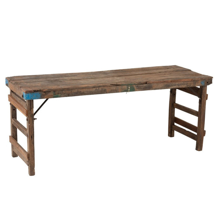 J-Line Console Verouderd gerecycleerd hout bruin-Consoletafels-J-Line