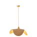 J-Line Hangende Lamp moonj gras naturel medium-Hanglampen-J-Line