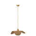 J-Line Hangende Lamp moonj gras naturel small-Hanglampen-J-Line