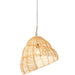 J-Line Hangende Lamp slak bamboe naturel-Hanglampen-J-Line