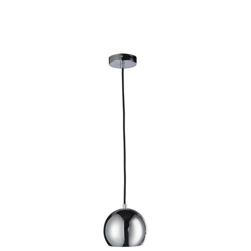 J-Line Hanglamp Bol metaal silver small-Hanglampen-J-Line