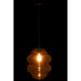 J-Line Hanglamp Honinglepel glas grijs-Hanglampen-J-Line