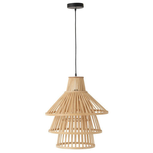 J-Line Hanglamp Lagen bamboo naturel large-Hanglampen-J-Line