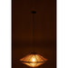 J-Line Hanglamp Ovni ijzer/jute naturel small-Hanglampen-J-Line