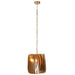 J-Line Hanglamp Tina ijzer zwart goud-Hanglampen-J-Line