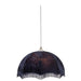 J-Line Hanglamp Velvet/katoen paars-Hanglampen-J-Line