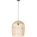 J-Line Hanglamp Wie rotan naturel-Hanglampen-J-Line