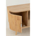 J-Line Kast rond mdf/dennenhout naturel small-Bergkasten-J-Line