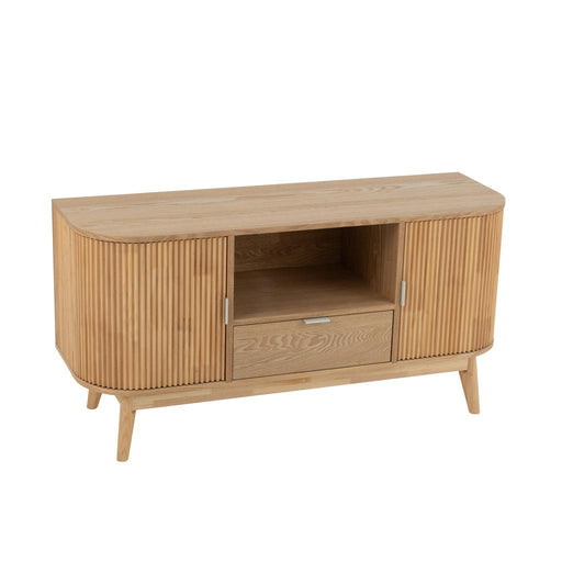 J-Line Kast rond mdf/dennenhout naturel small-Bergkasten-J-Line