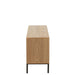 J-Line Kast vierkant mdf/metaal naturel/zwart large-Bergkasten-J-Line