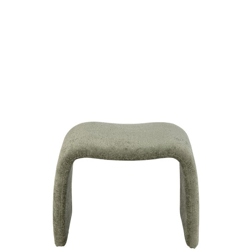 J-Line Kruk N shape textiel muntgroen-Krukken-J-Line