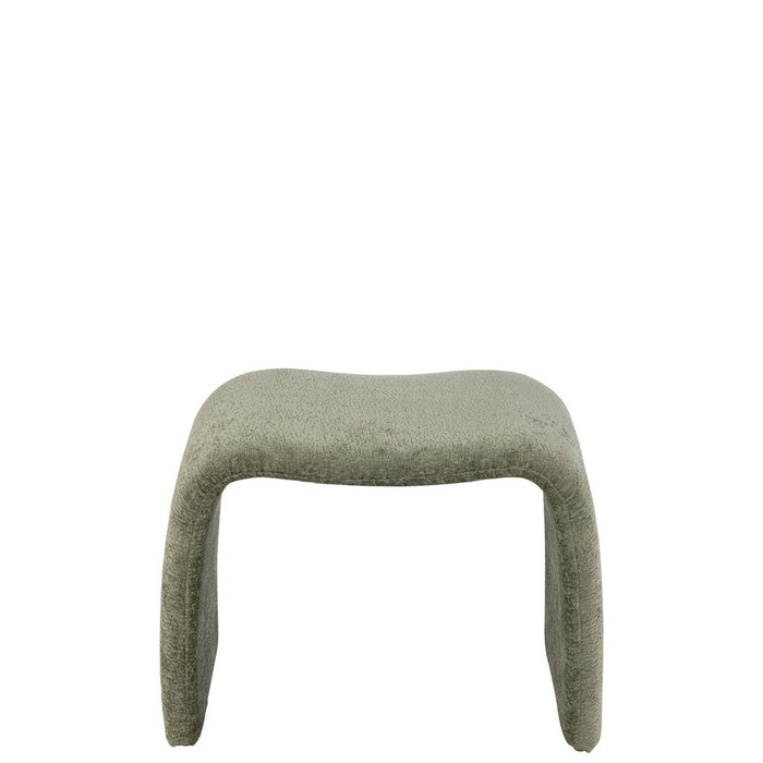 J-Line Kruk N shape textiel muntgroen-Krukken-J-Line