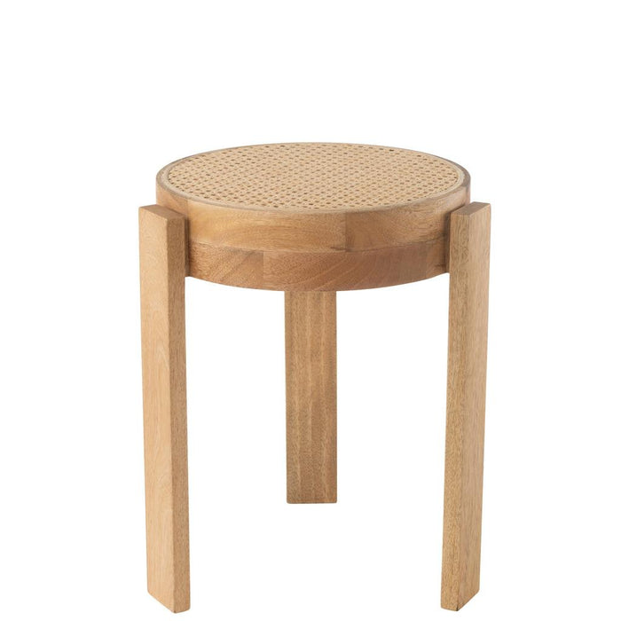 J-Line Kruk Pune mangohout naturel-Krukken-J-Line