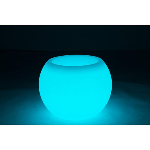 J-Line Lamp Bloempot buiten led plastiek mix-Tafellampen-J-Line