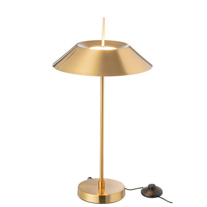J-Line Lamp Led metaal goud-Tafellampen-J-Line