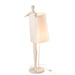 J-Line Lamp Man poly wit-Tafellampen-J-Line