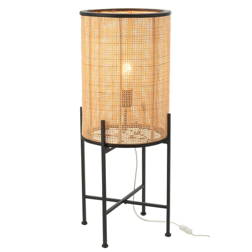 J-Line Lamp Standing bamboo/metal nat-Vloerlampen-J-Line