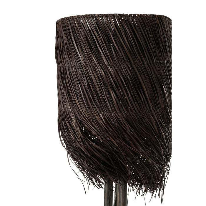 J-Line Lamp Takken arthur hout bruin large-Vloerlampen-J-Line