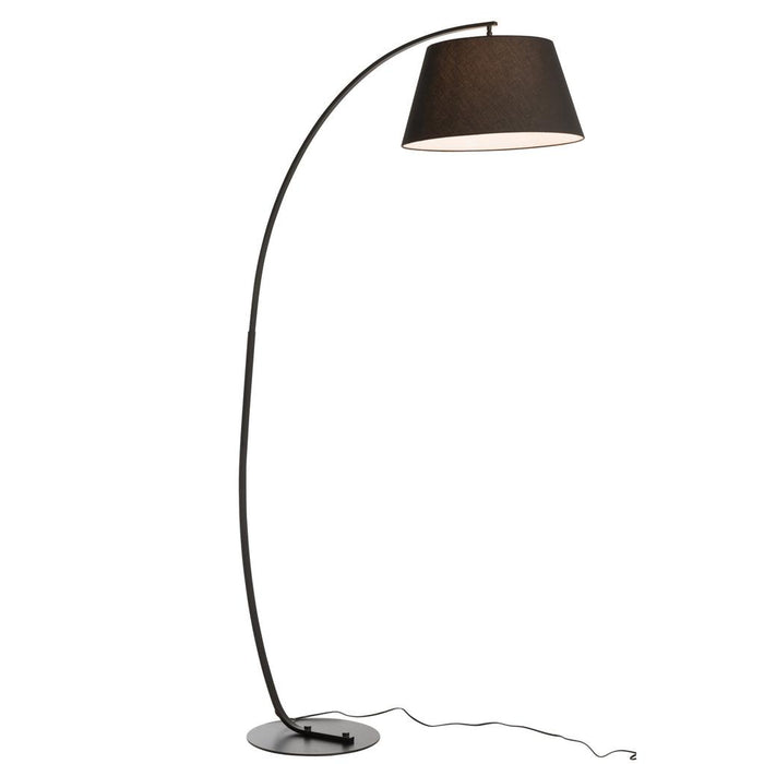 J-Line Lamp staand boog metaal zwart-Vloerlampen-J-Line