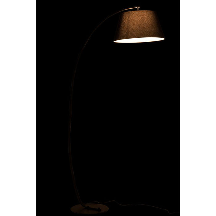 J-Line Lamp staand boog metaal zwart-Vloerlampen-J-Line