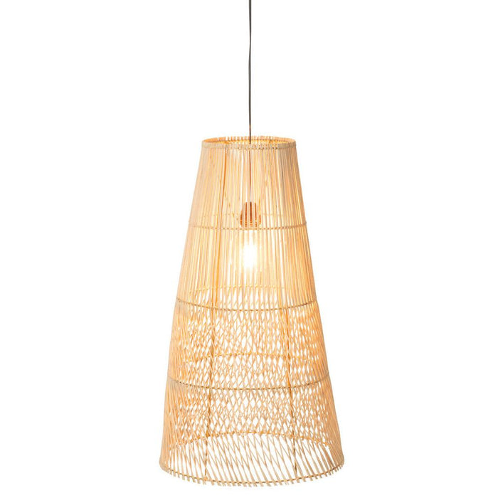 J-Line Lampenkap Alix riet naturel-Hanglampen-J-Line