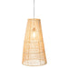 J-Line Lampenkap Alix riet naturel-Hanglampen-J-Line