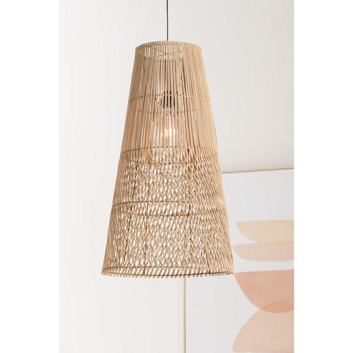 J-Line Lampenkap Alix riet naturel-Hanglampen-J-Line