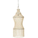 J-Line Lampenkap Lisa schelpen naturel-Hanglampen-J-Line