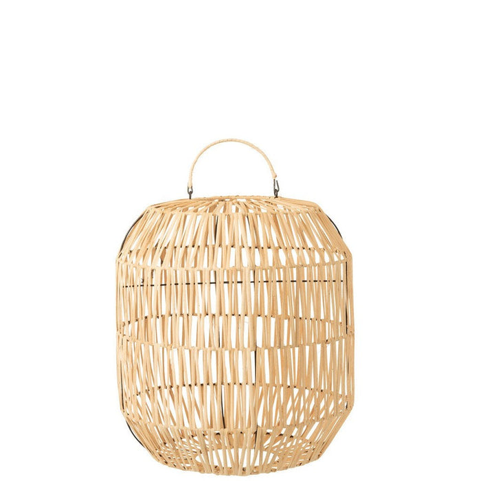 J-Line Lampkap Cyclinder rotan naturel-Hanglampen-J-Line